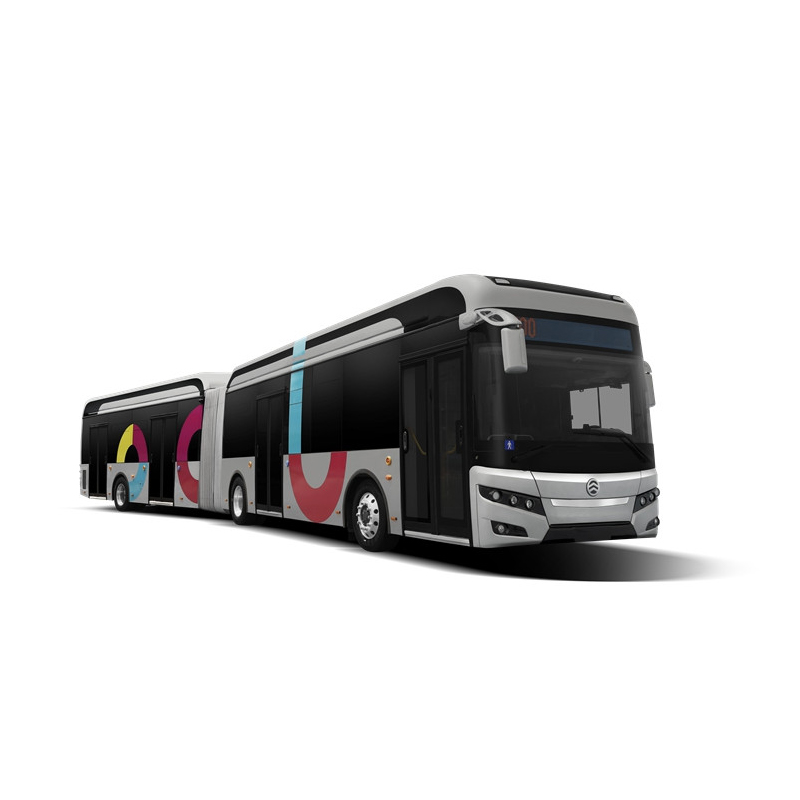 Golden Dragon E18 الحافلة الكهربائية المفصلية 18 متر مُصنع BRT الكهربائي